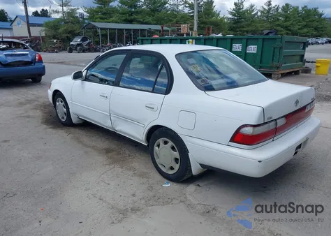 1996 Toyota Corolla Dx from USA, damaged, VIN 2T1BB02E6TC176010